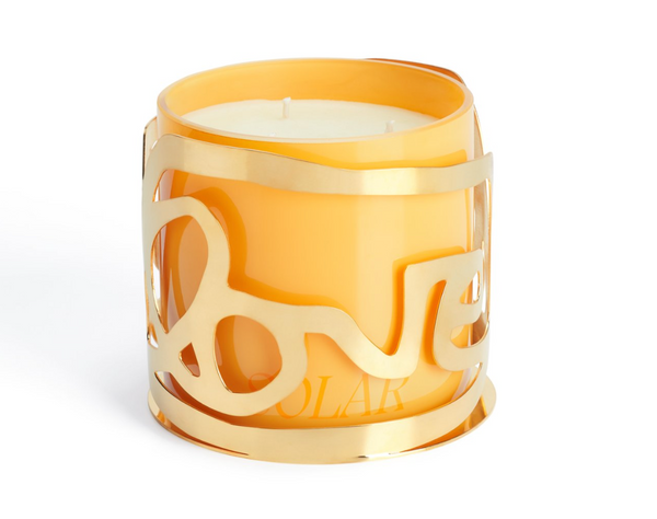 grantLOVE x Amber Sakai LOVE Candle Holder and SOLAR Candle - Large